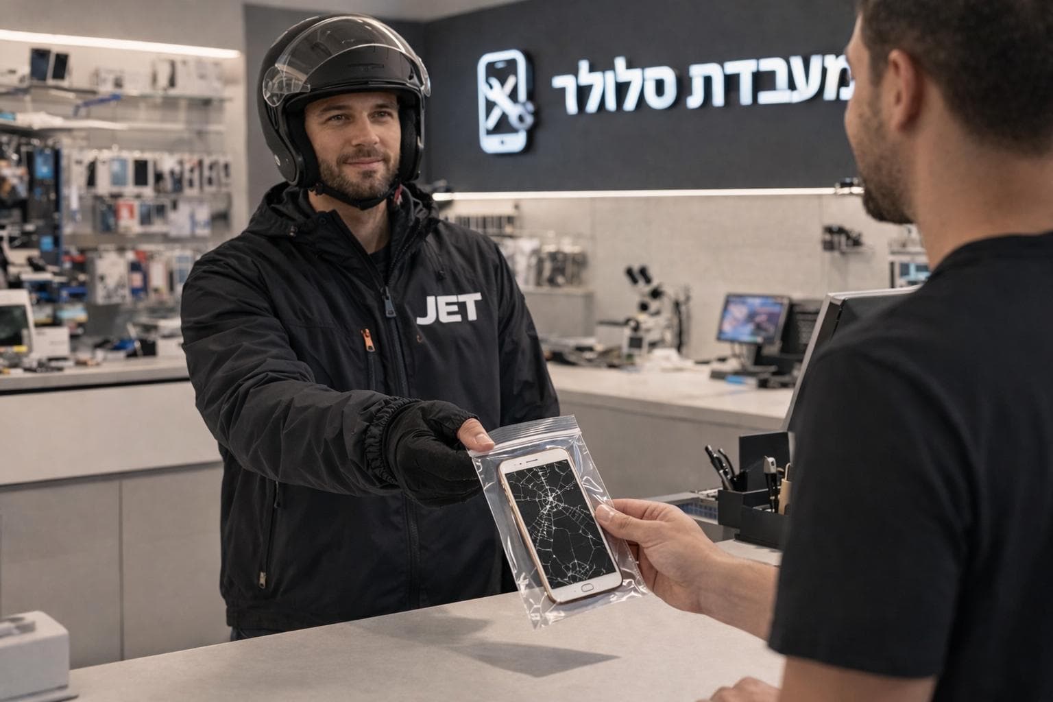 Jet Delivery בפעולה — תמונה 8